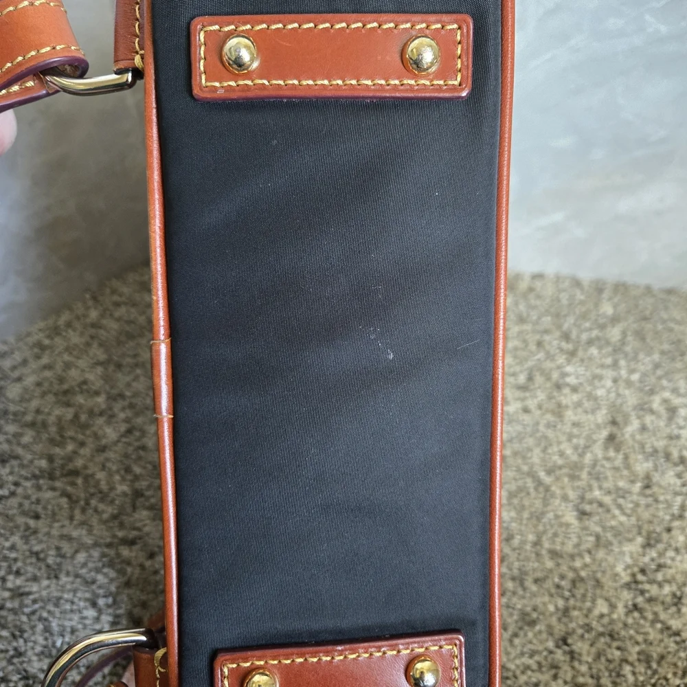 Dooney & Bourke Black and Brown Backpack - Picture 9 of 10